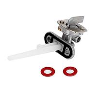 KSTE Tank Petcock Valve, Fuel Gas Tank Cock Petcock Tap Valve with Washers Fits Compatible with Yamaha DT175