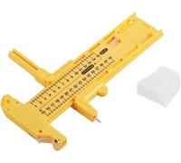 KSTEE Compass Circle Cutter Rotary Compass Circle Cutter Jiuyang Compass Knife Yellow Round Knife Paper Cardboard Rubber Leather Art Craft Tool
