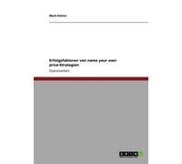 Kster - Erfolgsfaktoren von name your own price-Strategien - New pape - P555z