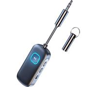 kstime Bluetooth 5.2 Transmitter/Receiver for up to 2 AirPods /2 Other Headphones,with 3.5mm Jack AUX Adapter for Gym Equipment,TVs,Car System,Gaming Consoles and Speaker/Phone/Tablet/PC/Home Stereo