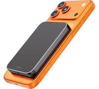 Kstime Magnetic Power Bank 10000mAh, 14mm Ultra-Slim Titanium Design, PD20W Wireless Portable Charger with USB-C Input & Output, Compatible with iPhone 17/16/15/14/13/12 Series (Grey)