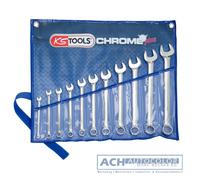 KStools 518.3000 11-Piece Ring Spanner Set 1/4-7/8"