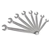KSTools 922.0047 Set of 18 Metric Combination Spanners in Box | 18 Piece Metric Combination Spanner Set 6-24mm Chrome Vanadium
