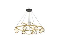 KSTUFF New Modern Droplight Living Room Chandelier Modern Minimalist and Creative Pendent Lamp Atmosphere Restaurant Bar Table Lamp Ceiling Lamp Designer Glass LED Pendant Vision