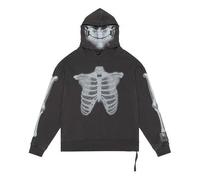 Ksubi X Trippie Redd Skeleton Biggie Hoodie 'Black' MTR24FL002 M