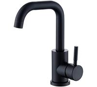 Ksunun Bathroom Sink Faucet, Bathroom Faucets for Sink 1 Hole, 360° Rotation Bathroom Faucet, Single Handle Basin Mixer Tap, Vessel Sink Faucet, Widespread Bathroom Faucet for Bathroom Sink