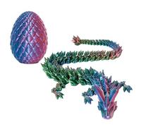 KSVFTB 3D Printed Dragon In Egg, 3D Dragon, Articulated Dragons Toys Removable Mystery Fidget Toy Home Office Decor Executive Desk Toy Easter Toys 3D Printed Dragons Egg