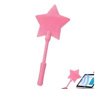 KSVFTB Credit Card Wand, Magical Tap to Pay Card Holder for Cosplay Performances and Theme Parties, Pink 3D Printed Payment Wand with Hidden Card Storage, Debit Card Wand for Contactless Transactions