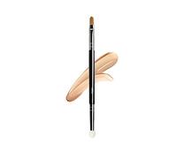 Ksvsonrvi Double-ended Concealer Brush, Under Eye Mini Dual End Makeup Brush with Sponge Synthetic Bristle