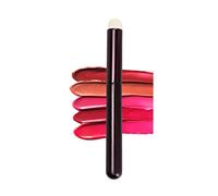 Ksvsonrvi Lip Brush, Round Head Lip Smudge Brush, Matte Effect Professional Lip Gloss Applicators Lipstick Brush, Artificial Fiber Makeup Brush