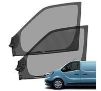 kswiown Insect Screen Replacement for Renault Trafic/Vauxhall/Opel Vivaro 2014-2025, Magnetic Insect Net for Front Door, Mosquito Nets, Breathable, Pack of 2 (Pair)
