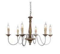 ksxnkhk American Countryside French Chandelier V-intage Living Room Dining Room Bedroom Light,for Various Rooms