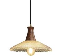 ksxnkhk American Hammered Glass Small Chandelier Antique Japanese French Brass V-intage Pendant Lights Ceiling Hanging Lamp Dining Room Entrance Bar Bedroom Bedside