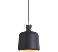 ksxnkhk Chandelier Chandelier, Nordic Minimalist Style Creative Color Metal Pendant Lamp, Ceiling Light, Restaurant Study Room Decorat Hanging Adjustable Height(White,26cm) Black 36cm