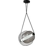 ksxnkhk Chandelier, Industrial Single LED Pendant Hanging Light Clear 1-Lights Chandelier Lighting with Glass Shade Adjustable Retro Style Hanging Ceiling Light for Kitchen Island Dining R