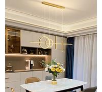ksxnkhk Chandelier Modern Wood LED Ring Chandelier,Japanese Pendant Light 1light,Contemporary Circular Dimmable Ceiling for Kitchen Island Living Dining Room-B 50x50x6cm(20x20x2inch) lamp