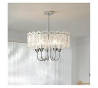 ksxnkhk Chandeliers, French Home Decoration Bedroom Chandelier Antique Style Crystal Light Luxury Living Room Dining Room Study Room(Warm White,5 Heads)