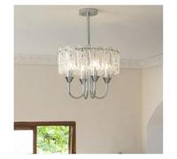 ksxnkhk Chandeliers, French Home Decoration Bedroom Chandelier Antique Style Crystal Light Luxury Living Room Dining Room Study Room(Changeable,4 Heads)