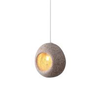 ksxnkhk Chandeliers Pendant Light for Dinner Table Japanese Pendant Lighting with E27 Base Hanging Lamp Kitchen Over Island(Grey Wolf)