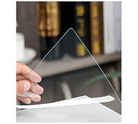 ksxnkhk Clear Table Cover Protector,PVC Plastic Desk Pad Mat,Heat Resistant Easy Clean Dustproof Mat for Kitchen,Dining Room Tablecloth Waterproof Crystal Soft Glass Protective izable