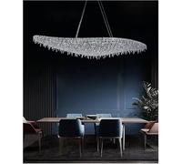 ksxnkhk Crystal Chandeliers in The Living Room Villa Hall Lights Luxurious Crystal Chandeliers Italian Ceiling Chande(Length 120cm)