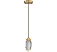 ksxnkhk Crystal Pendant Lighting for Kitchen Island Black LED Hanging Light 5W Warm Light Adjustable Contemporary Chandelier for Dining Hallway Staircase Foyer 1 Light(Black Clear,A)