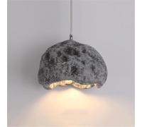 ksxnkhk Designer Unique Creative Chandelier Scandinavian Modern bar Small Chandelier Japanese Style Aisle Corridor Decoration Chandelier Living Room Bedroom Art Single Head lamp(Gray)