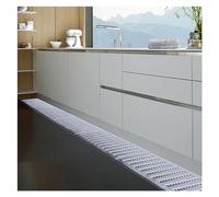 ksxnkhk Drain Strainers Sewer Cover Grate Rectangular Stainless Steel Covers For Hotel Kitchen, 1 2 3 4 5 6 8 10 Pieces Detachable Storm Drainage for Garden/Patio/Pool, Indoor Outdoor Tren