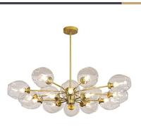 ksxnkhk E27 Starburst Ceiling Light,Handblown Glass Sphere During Lighting,Sputnik Modern Nordic Chandelier,Mid-Century Branch Chandelier-Glare Cover 16 Head