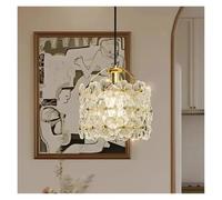 ksxnkhk French Romantic Art Bedroom Bedside Flower Chandelier Home Deco Led Lamp for Entrance Bar Dining Room Lighting, Light Fixture