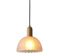 ksxnkhk Fresh Art Hanging Lamp Japanese-Style Simple Glass Chandelier E26 Indoor Lighting Fixtures,Chandelier