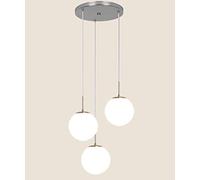 ksxnkhk Glass Balls Pendant Light Minimalist Corridor Chandelier Nordic Art Porch Ceiling Lamp Chandelier for Living Room Stair Chandelier Creative Restaurant Chandelier