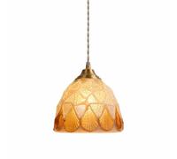 ksxnkhk Kitchen Island Pendant Lights, Mosaic Creative Colorful Shell Hanging Lamp for Restaurant Bedroom Bedside Balcony, Vintage Classic Tiffany Style Light Fixtures (C:17 * 15cm,No Bulb