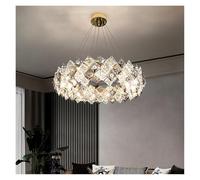 ksxnkhk Luxury Ceiling Chandelier for The Living Room Decor Modern Gold Hanging Lights for Bedroom Dining Loft,Pendant Lighting Ceiling(Warm White,D 80CM)