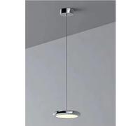 ksxnkhk Luxury Postmodern Lamps Chandelier Minimalist Romantic - Light Compatible with Home Decoration Room Dining Kitchen Indoor Lighting, Three-Head disc, Chrome,Led Chandelie