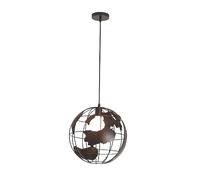 ksxnkhk Metal Pendant Lamp Minimal Restaurant Chandelier Three -Headed Creative Lighting Fixture Black Spherical Hollow Lampshade E27 Adjustable Height Lights for Kitchen Island Bedroom Li