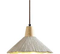 ksxnkhk Mid Century Modern Light Dome Antique Chandelier - Farmhouse Rustic Pendant Light - Concrete Single Ceiling Hanging Lamp,for Various Rooms