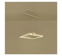 ksxnkhk Modern Chandelier, Modern Square Led Pendant Light Living Room Chandelier Modern Simple - Butterfly Luxury Master Bedroom Room Dining Room Lamp Pendant(Golden Trumpet50CM)