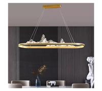 ksxnkhk Modern Chandelier, Nordic Minimalist Home Decor Pendant Light Lamps Glass Ball Led Chandeliers for Living Room Dining Room Hanging Light Indoor Lighting Pendant(C,Cold White)