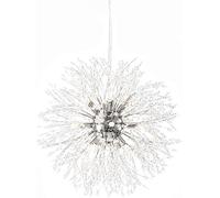ksxnkhk Modern Crystal Firework During Light 16-lights Dandelion Sputnik Chandelier Metal Chrome Finish Hanging Light For Dining Room Living Room Bedroom,G9 Nordic Crystal Dandelion Lumin