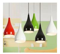 ksxnkhk Modern Nordic Creative Color Chandelier,Single Head Metal Pendant Light,Minimalist LED Ceiling Light Fixture,Indoor Adjustable Height for Kitchen Island Dining Room Bedroom Hallway