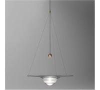 ksxnkhk Modern Nordic Minimalism Hanging Light Personalized Water Drop Chandelier Living Room Restaurant Shop Flying Saucer Decoration Pendant Lights,Modern