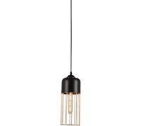 ksxnkhk Postmodern Iron Art Chandeliers丨Creative Birdcage Pendant Lighting Luminaire丨Ceiling Lights FixturesBar Lounge Cafe Restaurant丨Retro Black Pendant Lamp