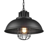 ksxnkhk Retro Industrial Style Iron Chandelier, Personalized Pendant Light Lampshade, E27 Source Single-Head Hanging Lamp, Restaurant Bar Decoration Lighting Fixtures