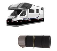 ksxnkhk Rv Skirting, Skirt Iron Mesh at The Bottom Covers with Lock 31 Inch Tall Easy Installation Skirting for Mobile Home Exterior Convenient Storage Car Trailers Motorhomes 5th Wheels