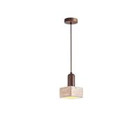 ksxnkhk Simple Creative Single Head Long Line Marble Square Pendant Lightled Bedroom Dining Room Bedside Living Room Decoration Hanging Lamp LEDE27 Light Source Chandeliers Modern Simple H