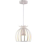 ksxnkhk Single Head Chandelier Edison Wrought Iron Metal Lantern Droplight Dining Room Bar Hallway E27 Decorative Lighting Pendant Lamps,for Living Room