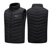 ksxnkhk Women's Heated Vest Slim Fit Lightweight Winter Warm Jackets Quilted Rechargeable Electric Heating