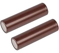 KsxvboevFlat Top Battery 3000mAh Batteries High Drain 3.7v 20A For LG HG2