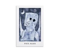KSYWVCSO Paul Klee Angel Applicant 1939 Abstract Modern Art Posters Canvas Aesthetic Wall Art Modern Home Decor for Bedroom Living Room 08x12inch(20x30cm) Unframe-style